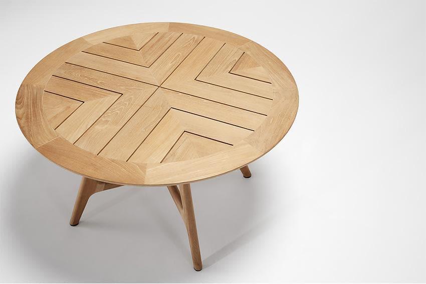 Forrest Round Teak Table - Outdoor Furniture
