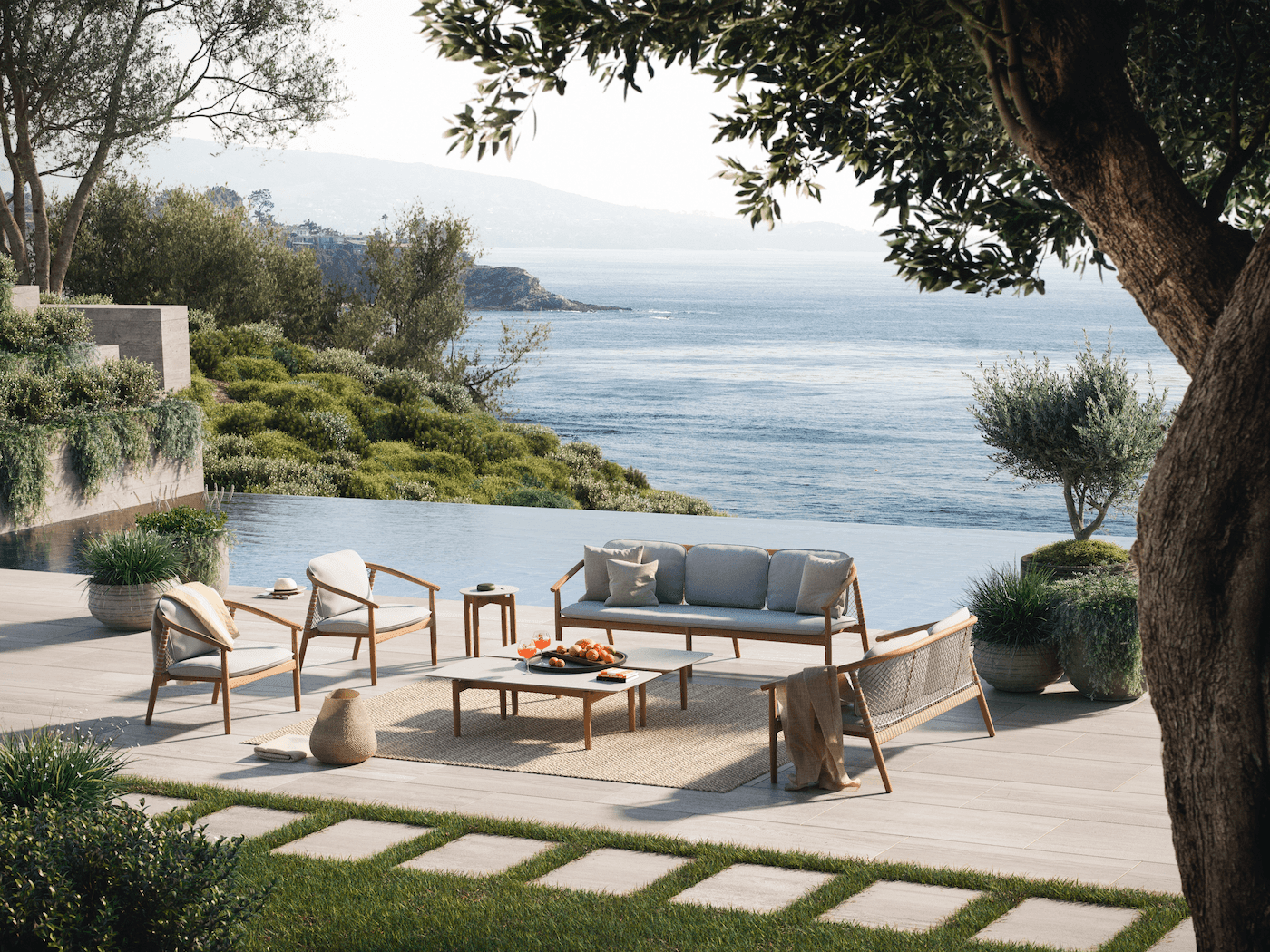 Forrest Sofa (Batyline Base) - Outdoor Furniture