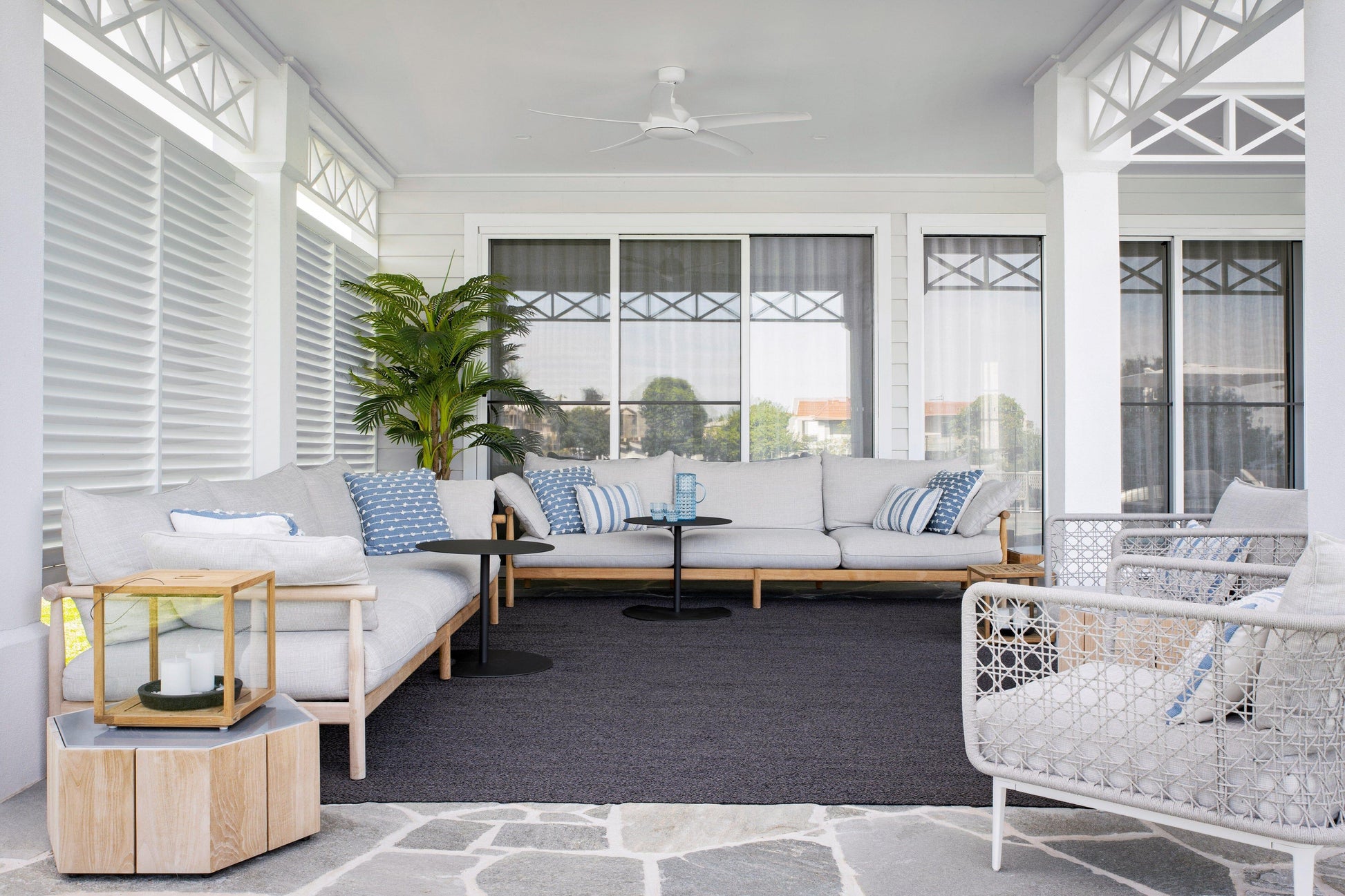 Hexagon Low Tables - Outdoor Furniture