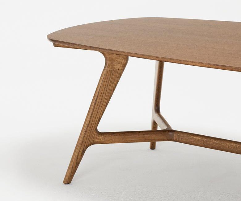 Johanna Elliptical Timber Table - Indoor Furniture