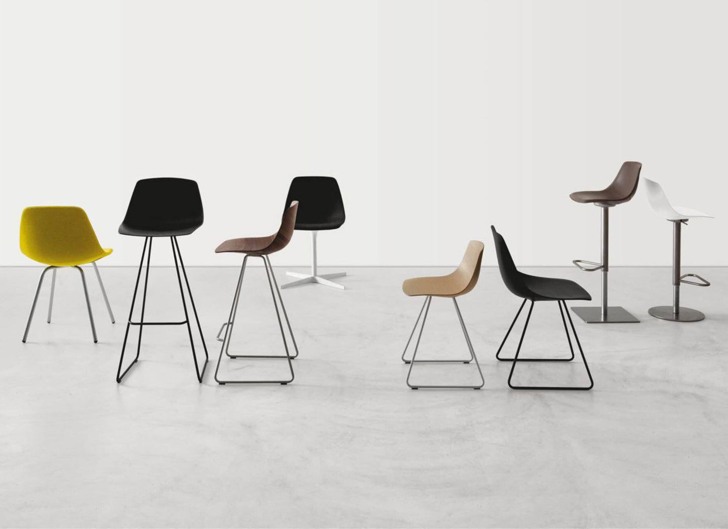 Miunn Chairs in White Indoor Furniture Lapalma