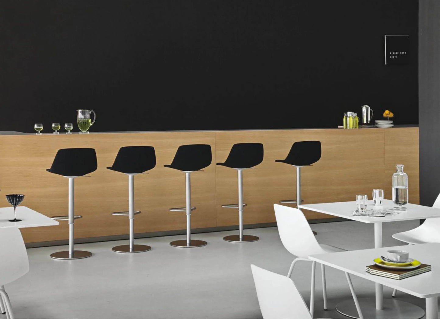 Miunn Stool with Swivel Base - Indoor Furniture
