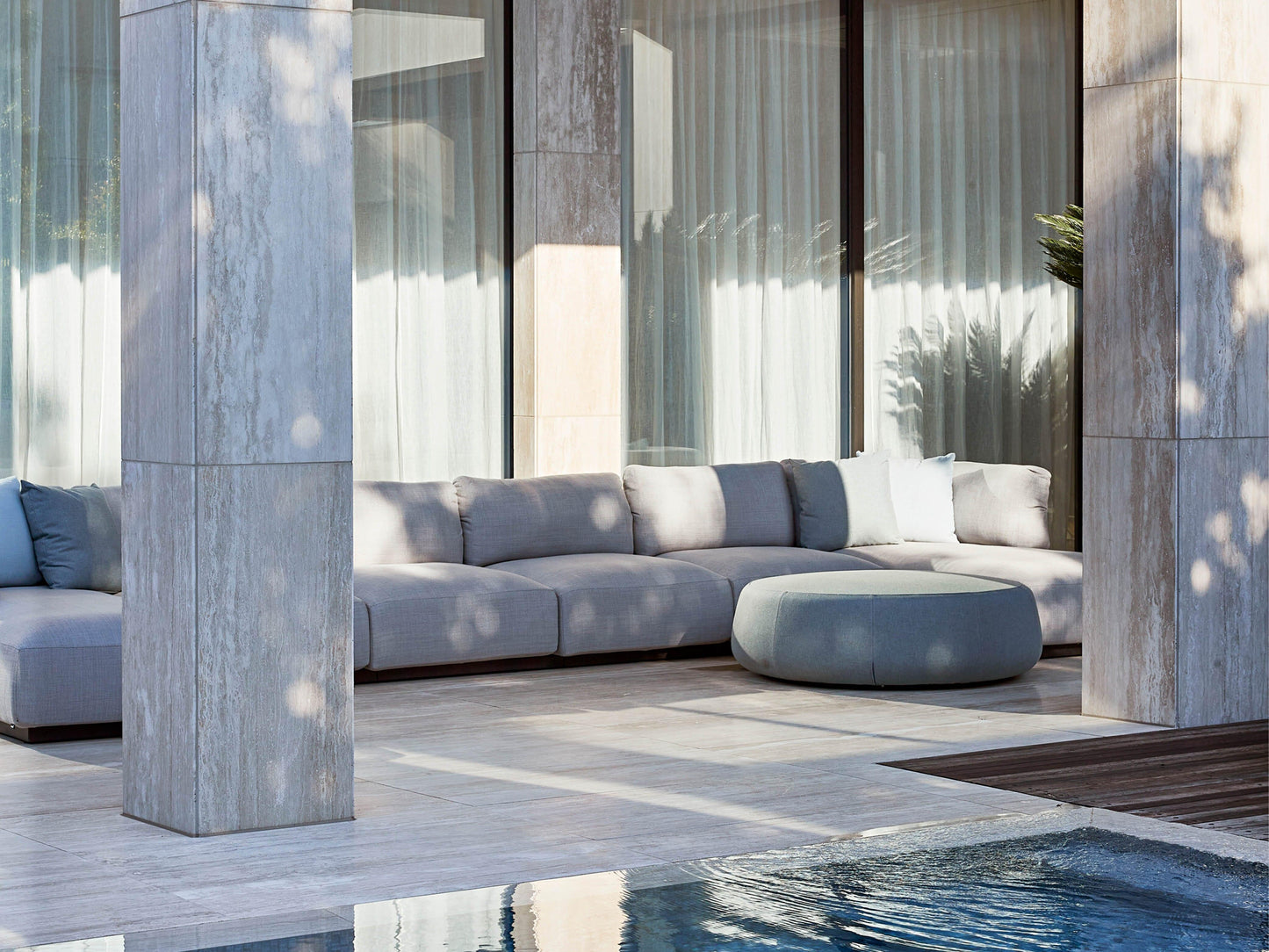 Nomad Ottoman - Outdoor Furniture
