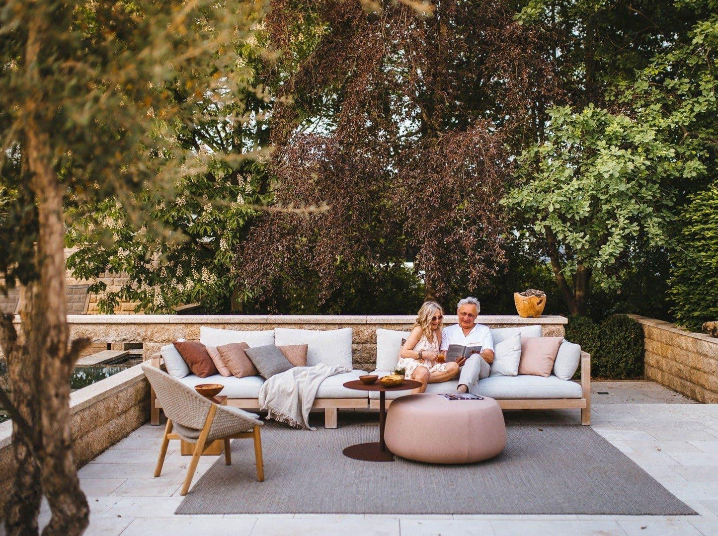 Nomad Ottoman - Outdoor Furniture