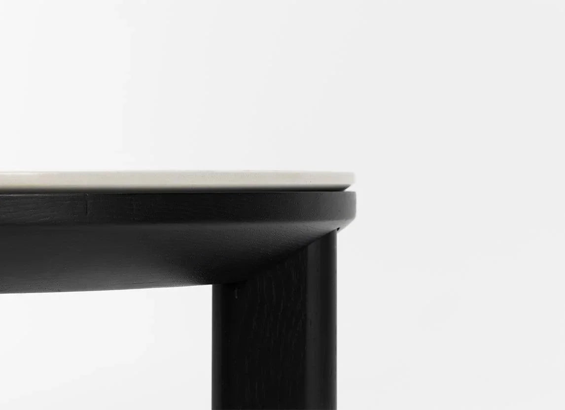 Otway Round Coffee Tables Porcelain - Indoor Furniture