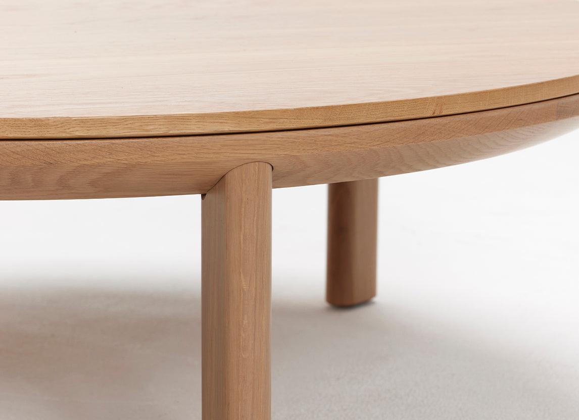 Otway Round Coffee Tables Timber - Indoor Furniture