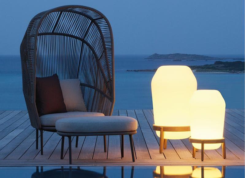 RILLY Cocoon Chair & Footstool 50% Off - Outdoor Furniture