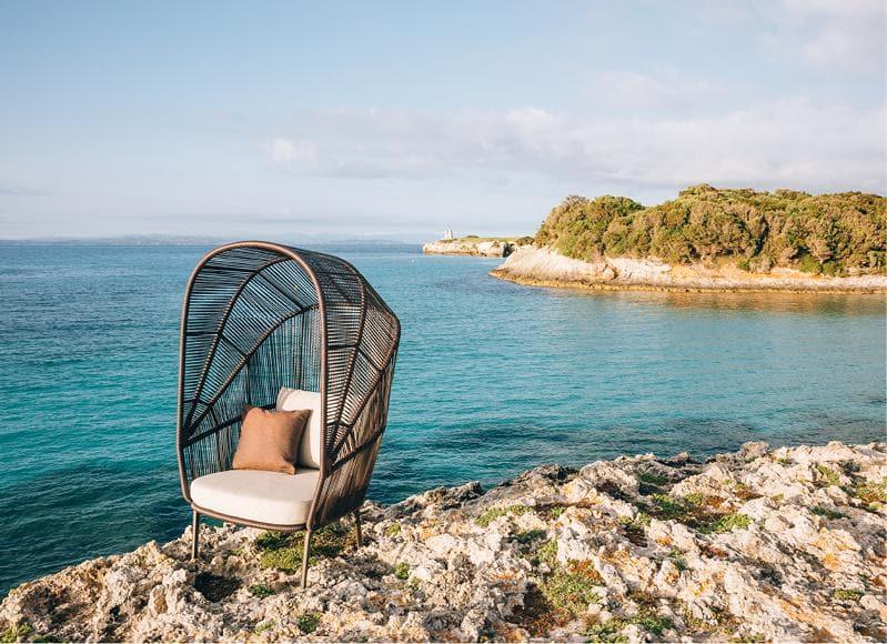 RILLY Cocoon Chair & Footstool 50% Off - Outdoor Furniture
