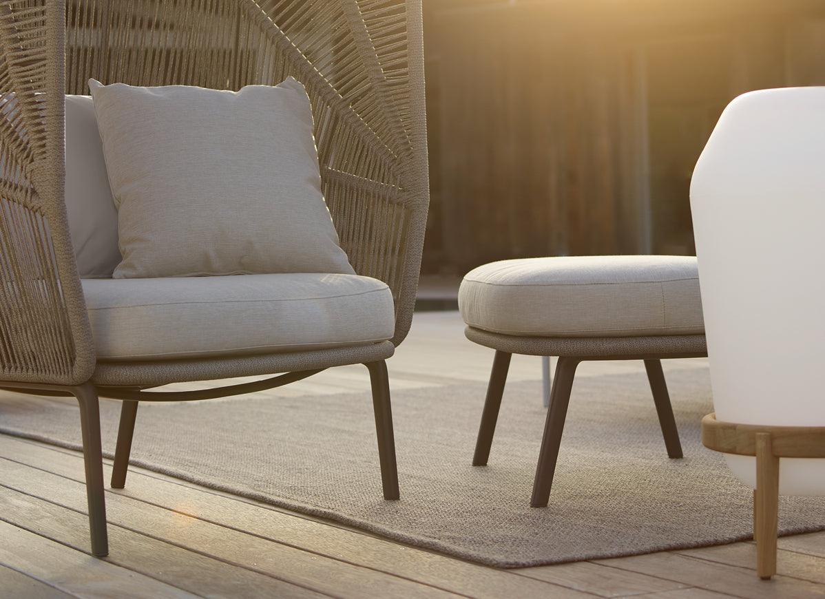 RILLY Footstool 30% Off - Outdoor Furniture