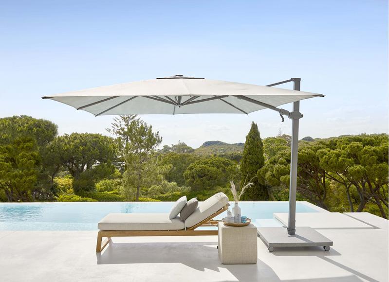 Stay Cool This Summer With Outdoor Umbrellas by Jardinico