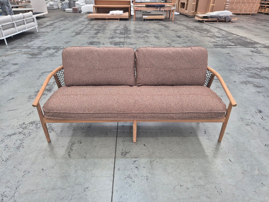 Forrest 3 Seater Sofa in Speckle Red