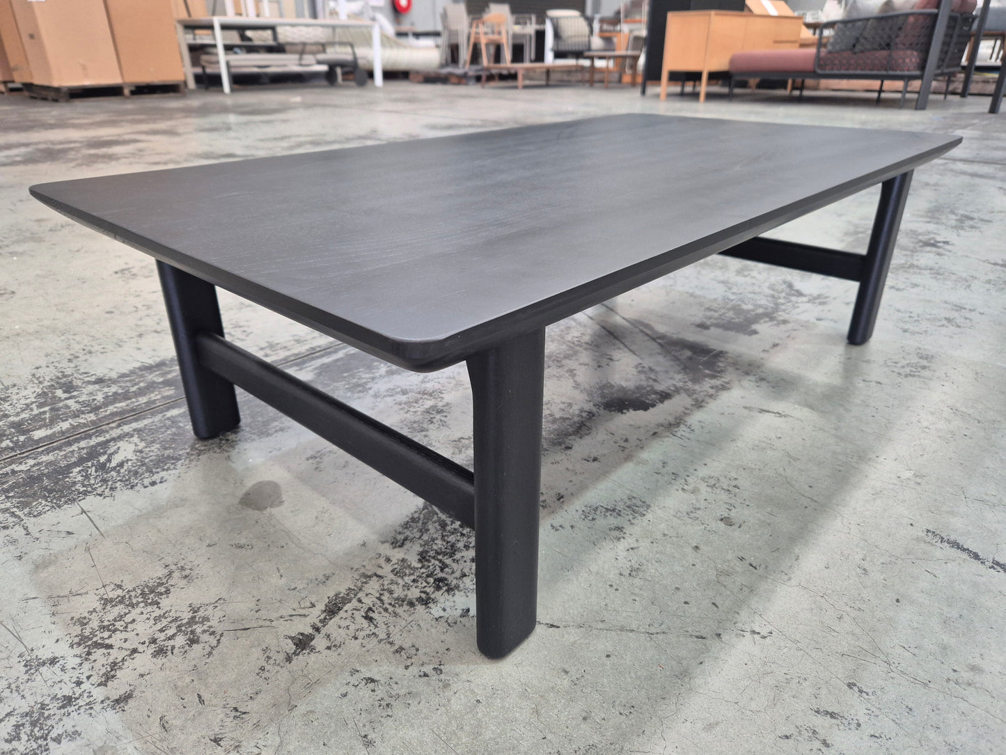 Otway Trestle Coffee Table in Exhibition