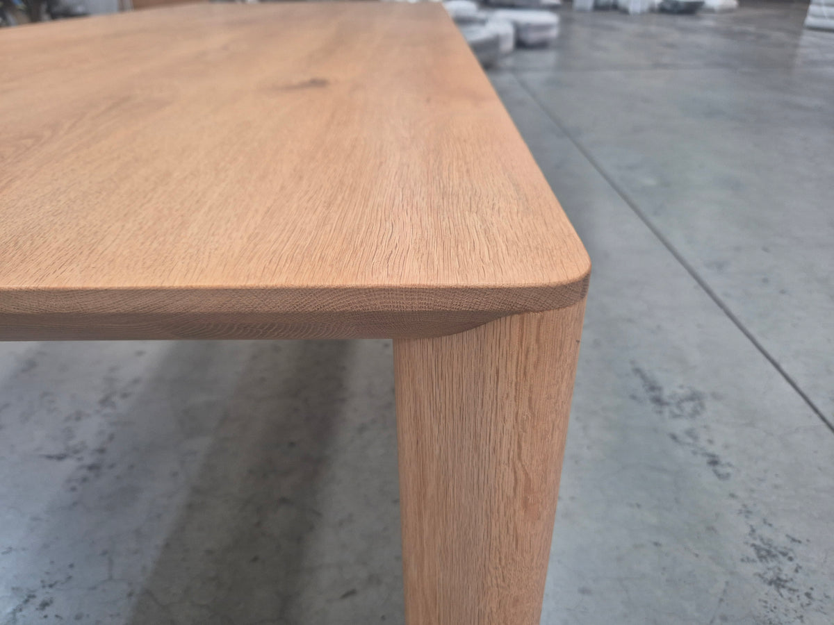 Otway Timber Dining Table 280cm in Natural Oak