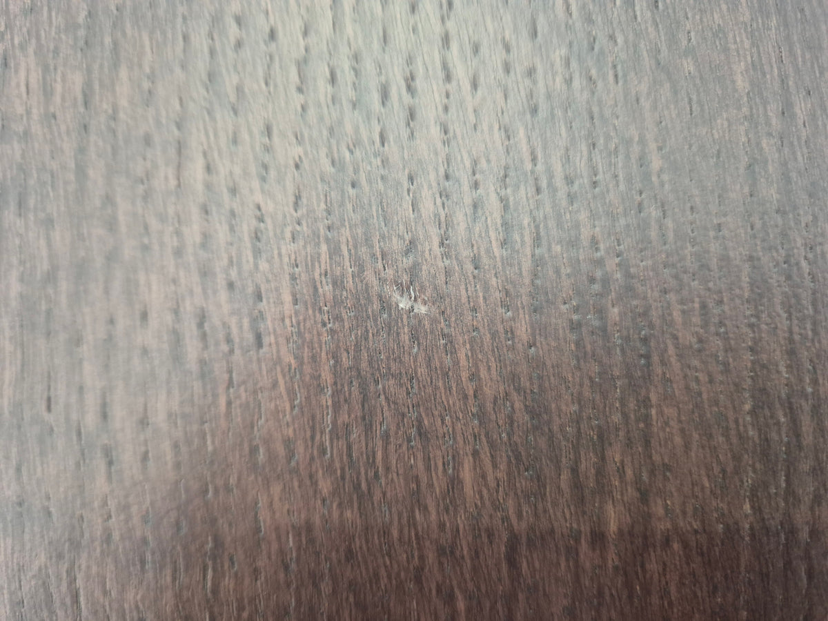 Johanna Elliptical Timber Table in Smoked Oak