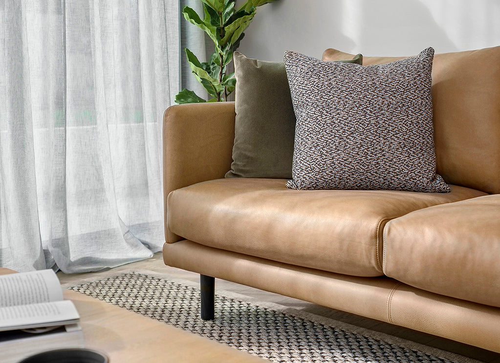 Avoca Leather Sofa