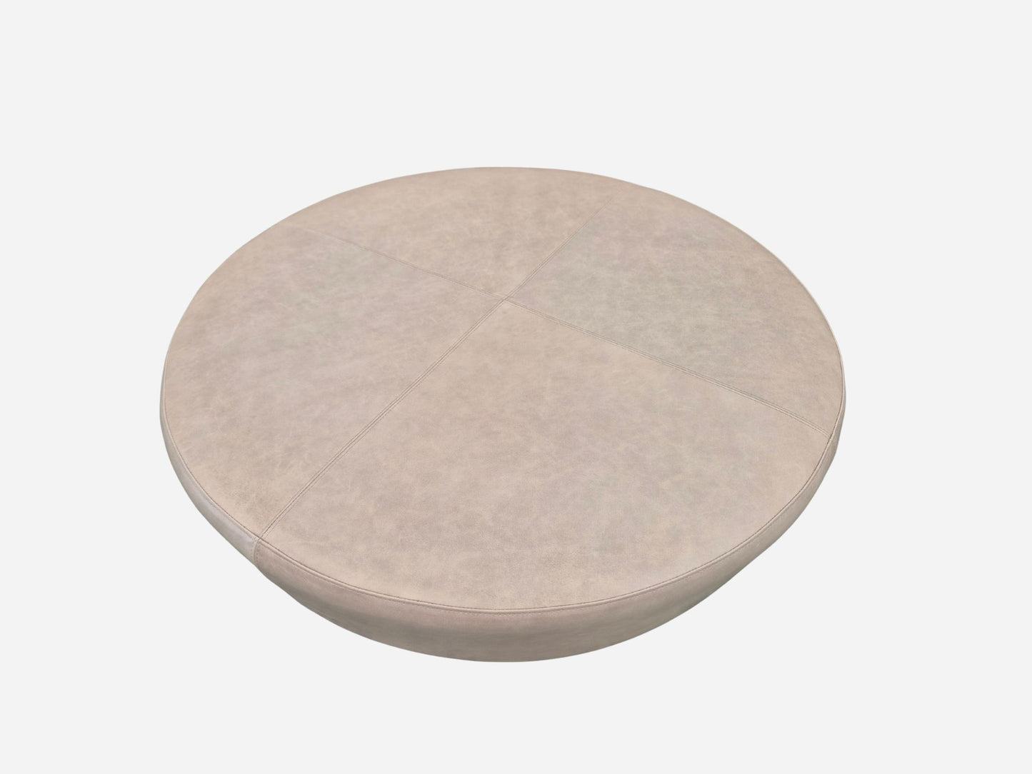 Johanna Large Ottoman Reverse Under Coffee Table in Britannia Stardust Leather