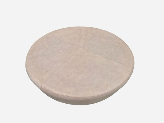 Johanna Large Ottoman Reverse Under Coffee Table in Britannia Stardust Leather