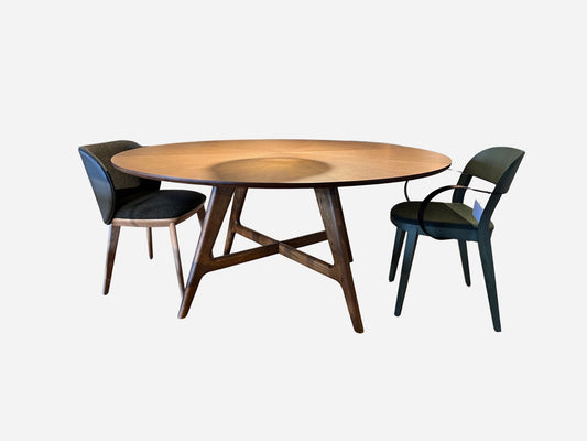 Johanna Round Timber Table 160cm