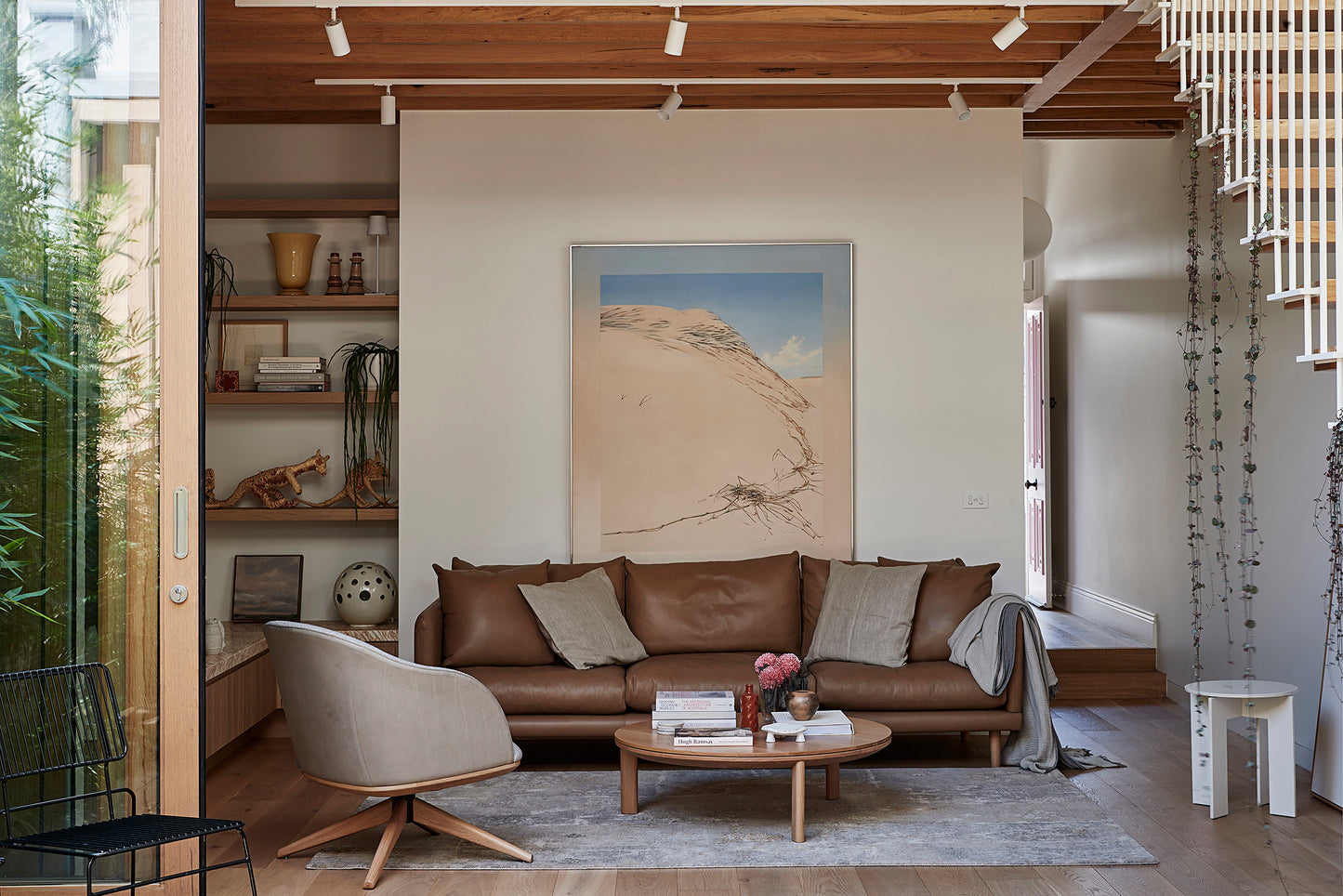 Avoca Leather Sofa