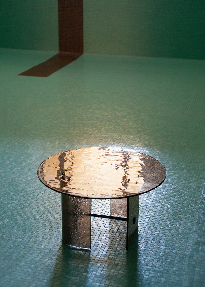 Double L Glaze Coffee Tables (Outdoor)