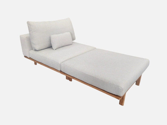 Addis Daybed with Teak Base Outdoor Furniture Kett 