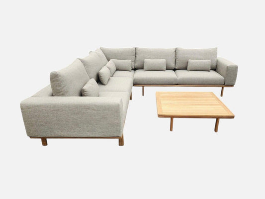 Addis Modular Sofa with Teak Base Outdoor Furniture Kett