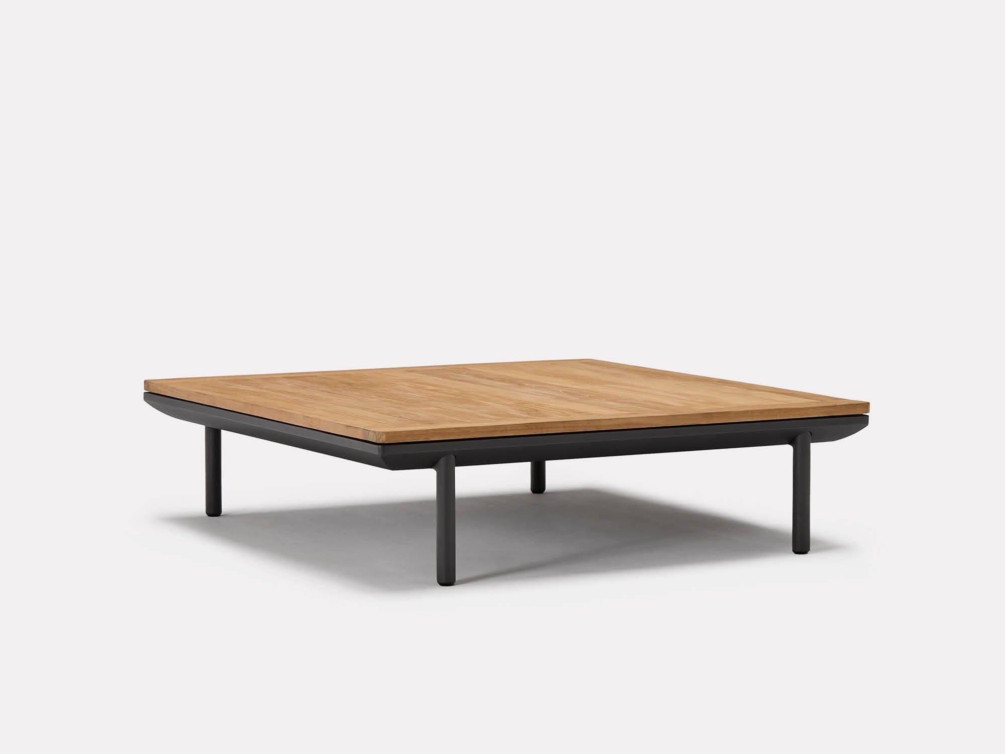Addis Teak/Alu Coffee Table - Outdoor Furniture