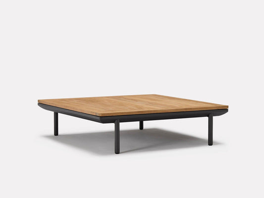 Addis Teak/Alu Coffee Table - Outdoor Furniture