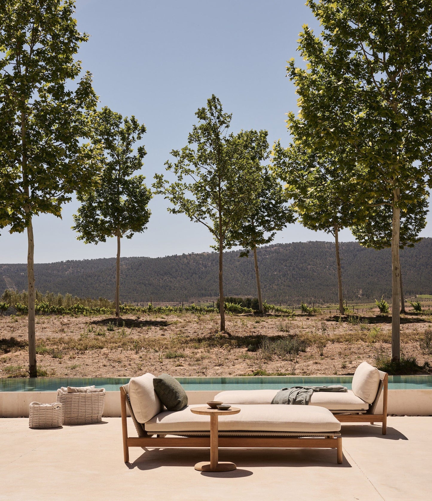 Amanu Side Table Outdoor Furniture Tribu 