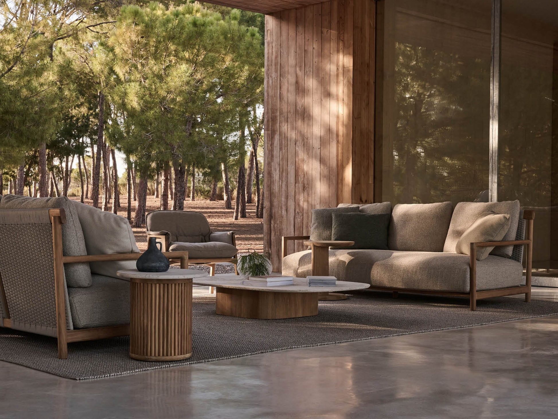 Amanu Sofa Outdoor Furniture Tribu 