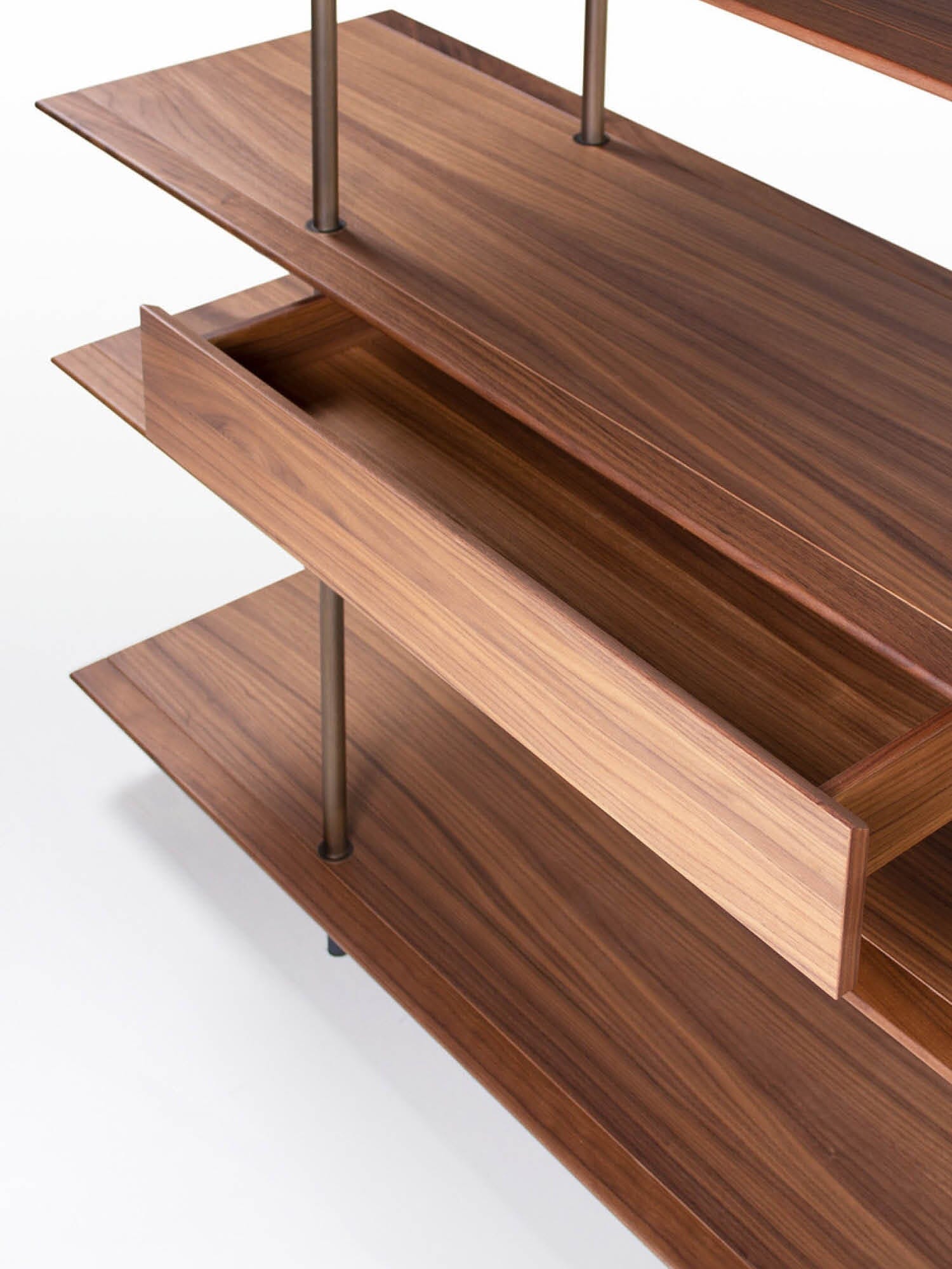 Arial Bookcase Indoor Furniture Potocco 