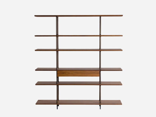 Arial Bookcase Indoor Furniture Potocco 