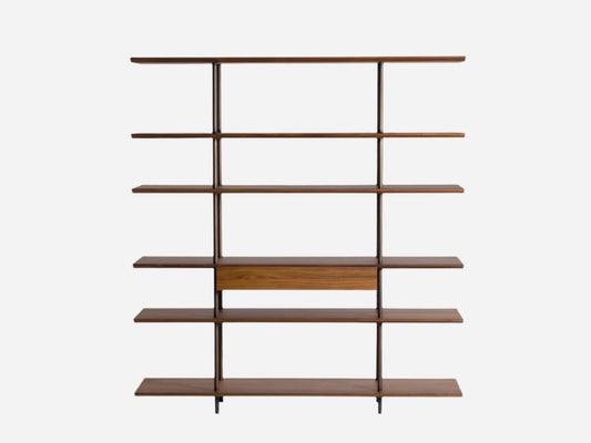 Arial Bookcase Indoor Furniture Potocco