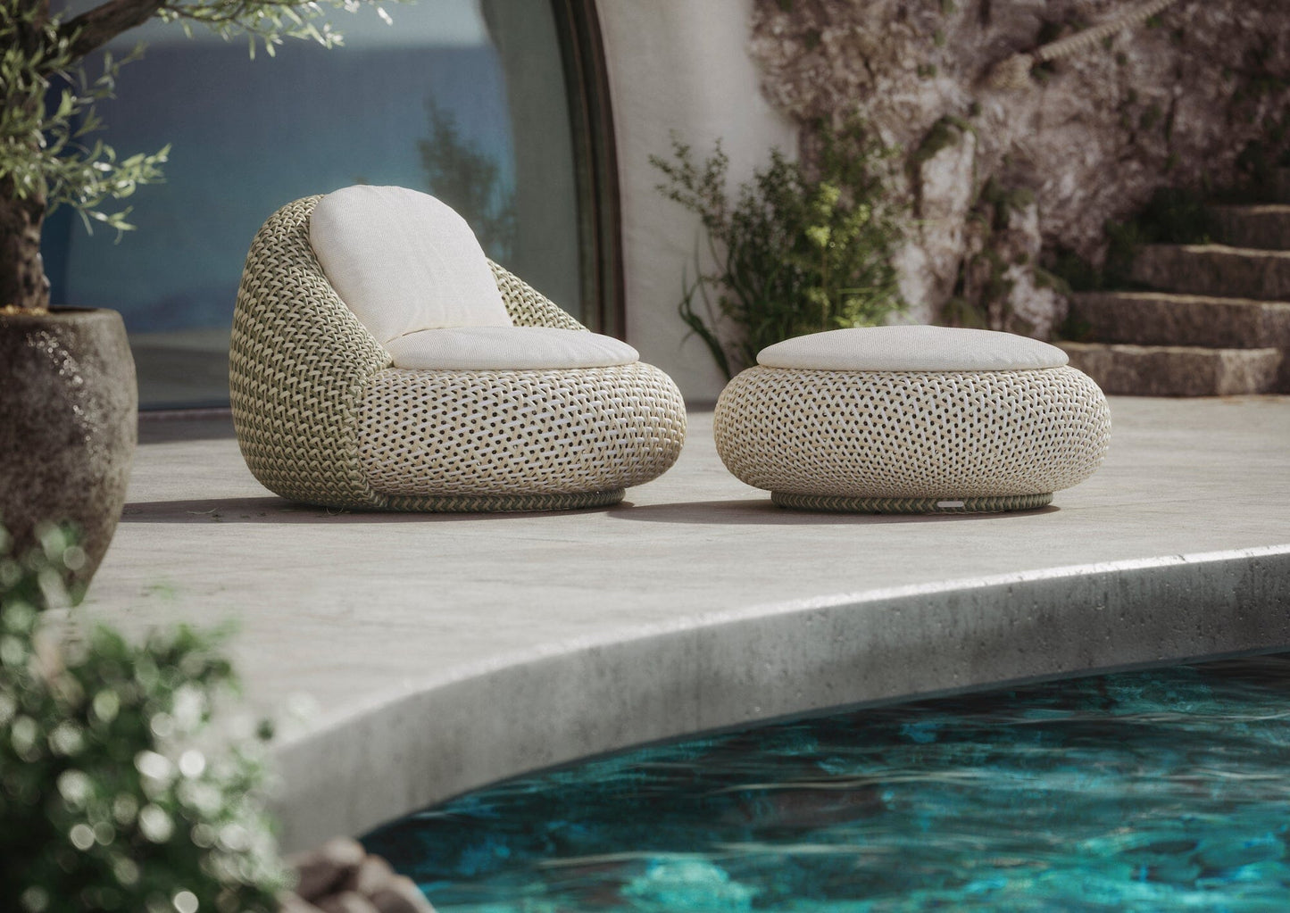 ATOLO Lounge Chair Outdoor Furniture DEDON 