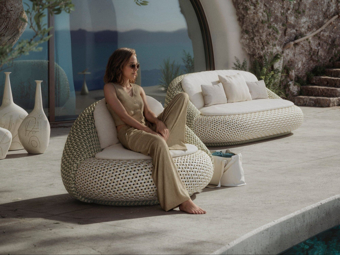 ATOLO Lounge Chair Outdoor Furniture DEDON 
