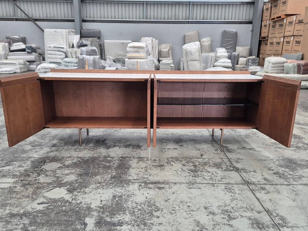 Avant Sideboard in Light Walnut Indoor Furniture Potocco 