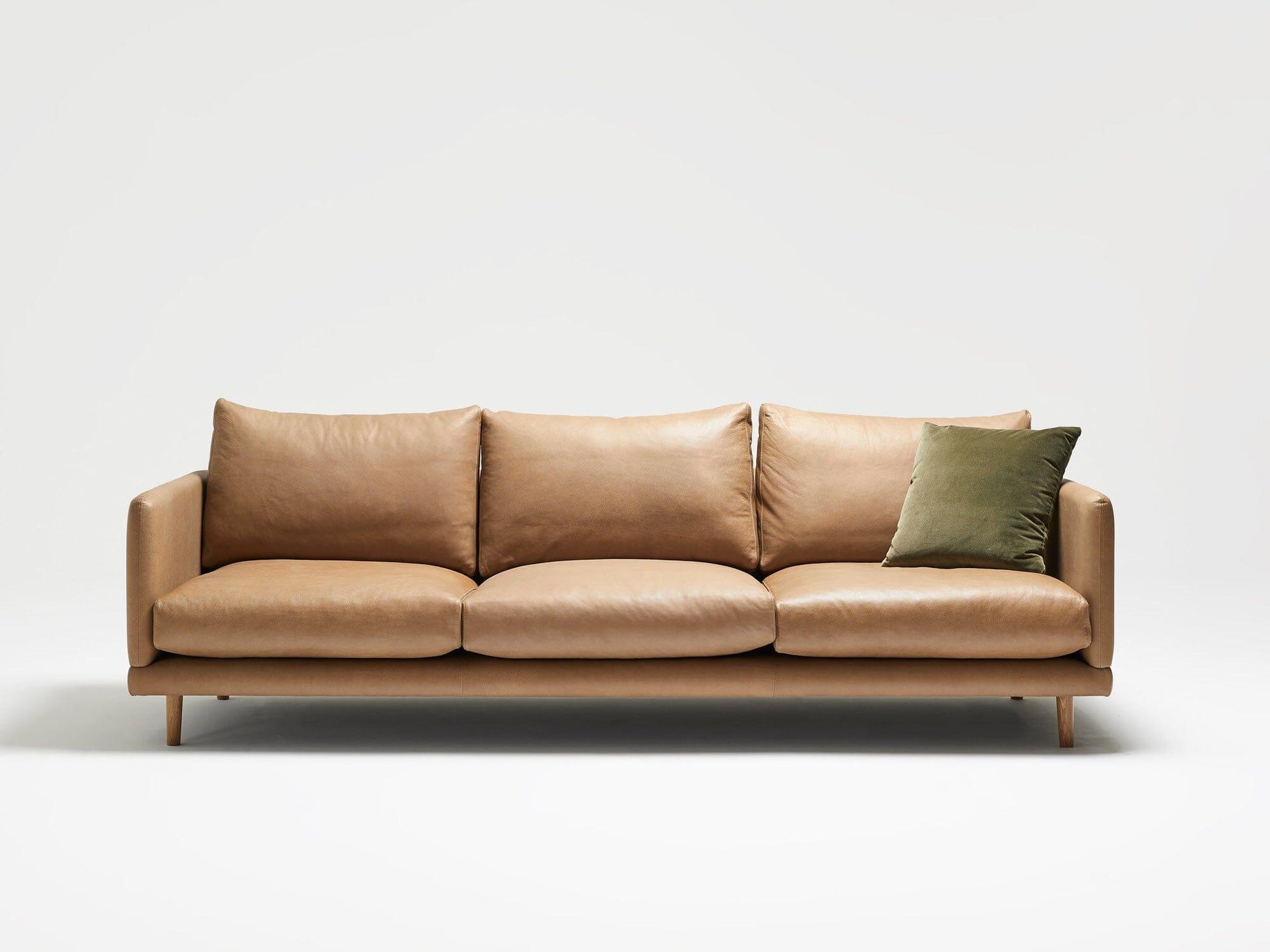 Avoca Leather Sofa - Indoor Furniture