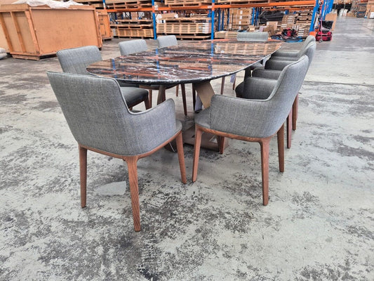 Bon Bon Table and Candy Armchairs
