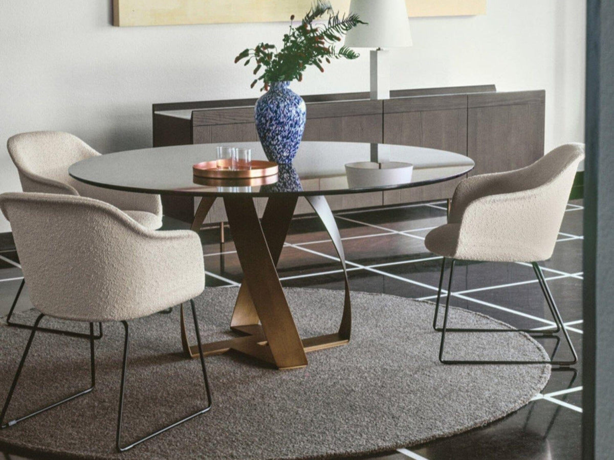 Bon Bon Glass Tables Indoor Furniture Potocco 