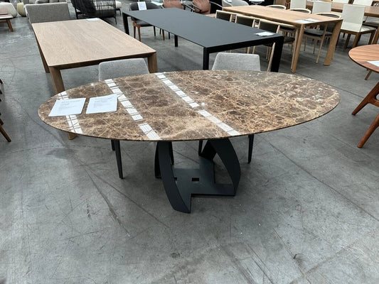 Bon Bon Oval Table 190 x 100cm Indoor Furniture Potocco 