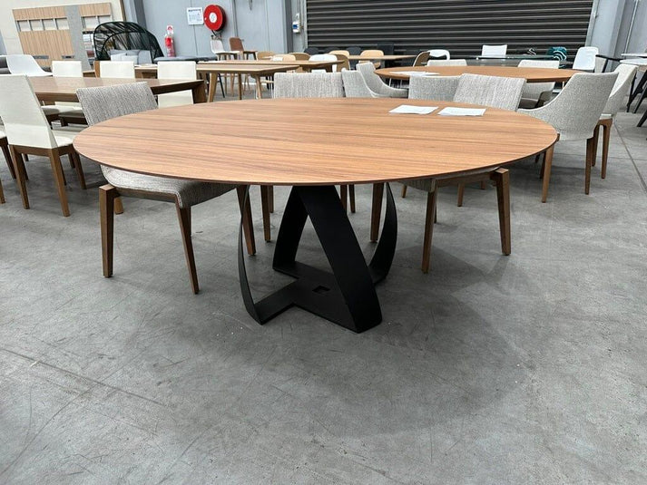 Bon Bon Tables 160cm | Canaletto Walnut Top – Cosh Living