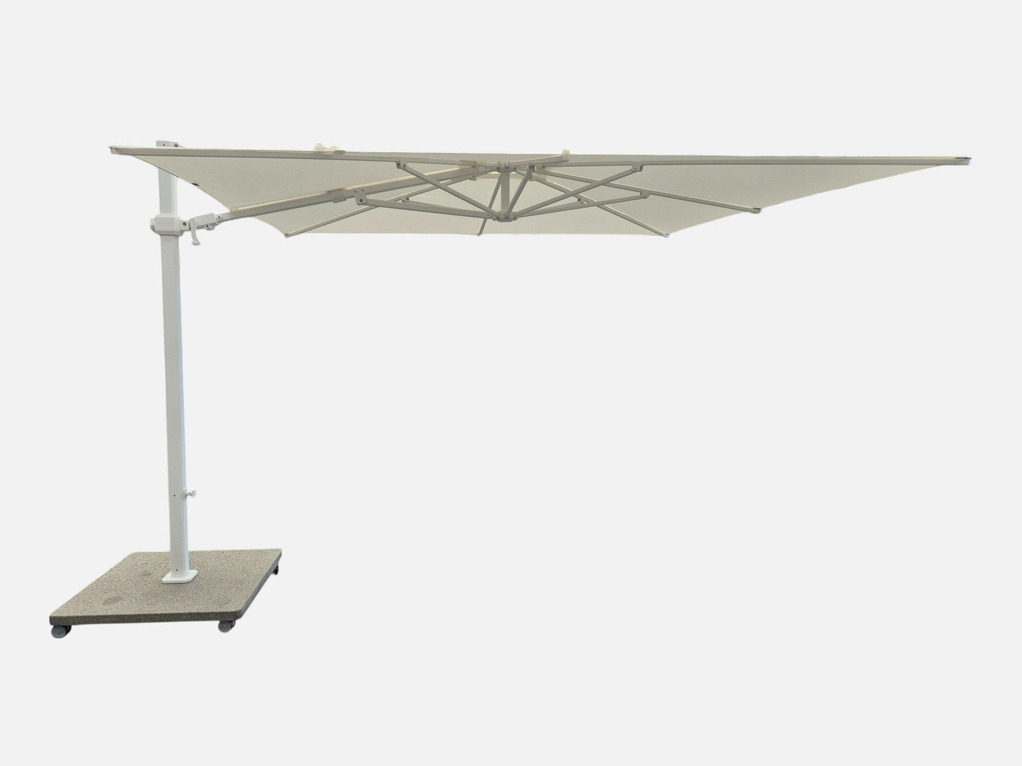 Caractere 300cm Side Pole Umbrella in Natural Outdoor Furniture Jardinico 
