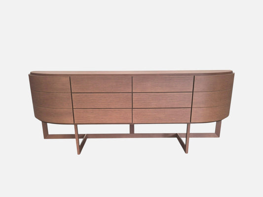 Diva Sideboard in Light Walnut Indoor Furniture Potocco 