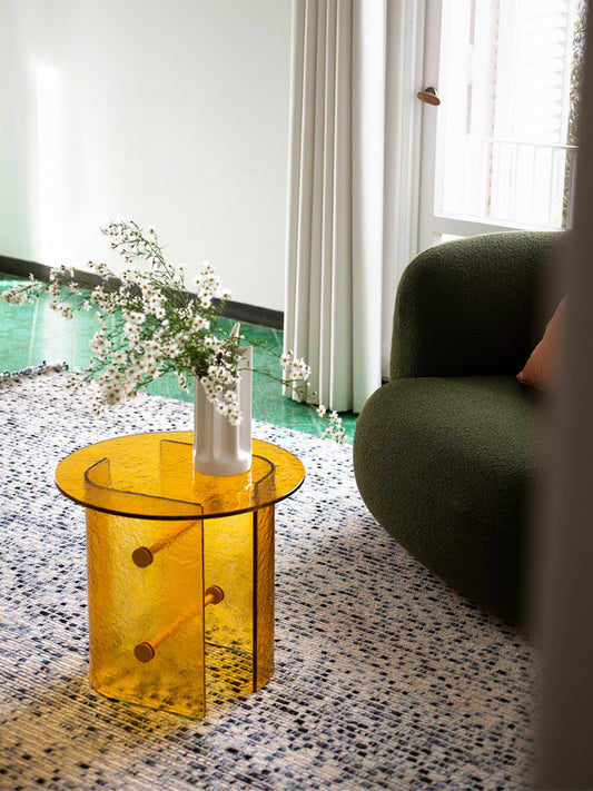 Double L Glaze Coffee Tables