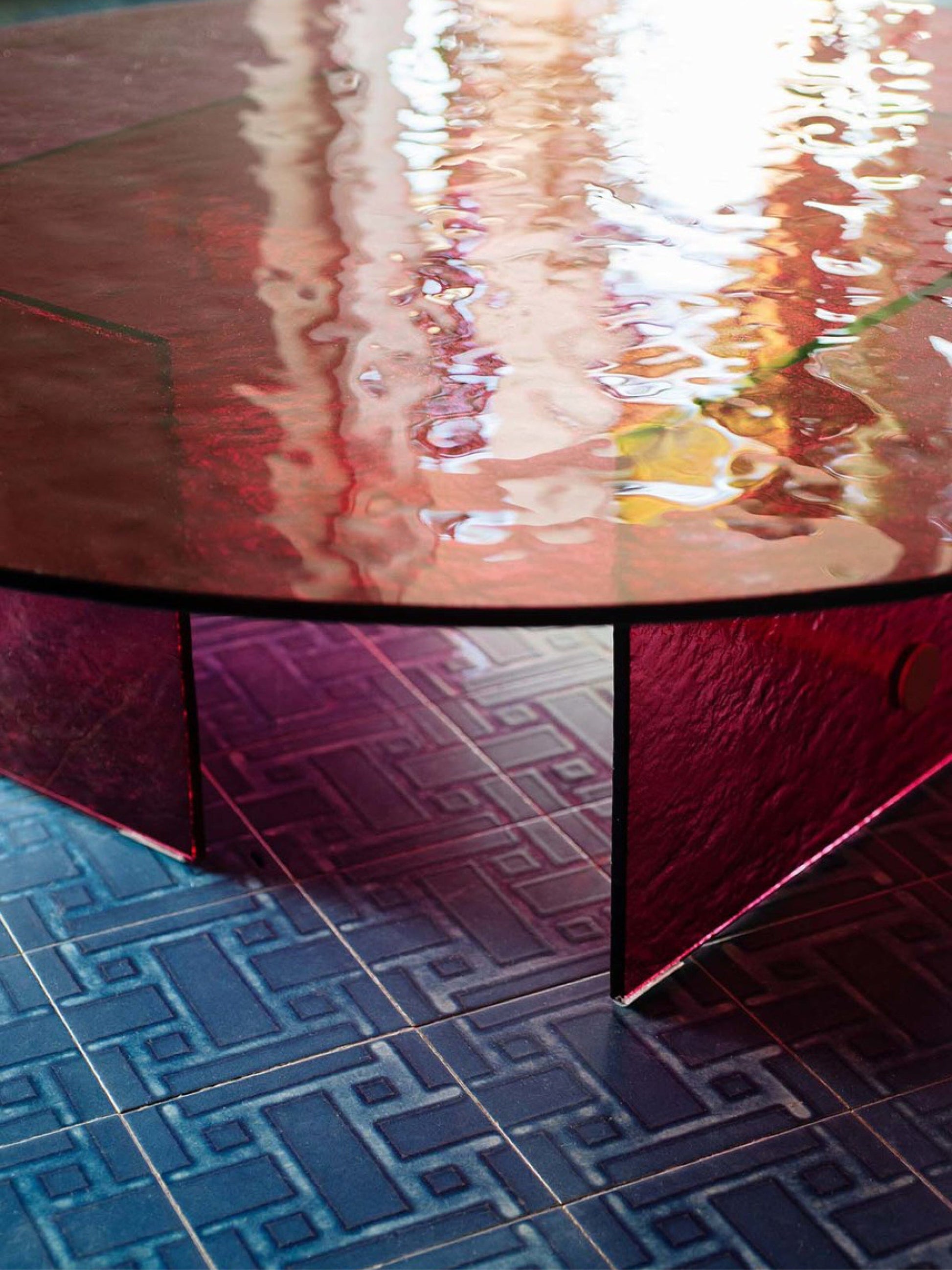 Double L Glaze Coffee Tables Indoor Furniture Potocco 