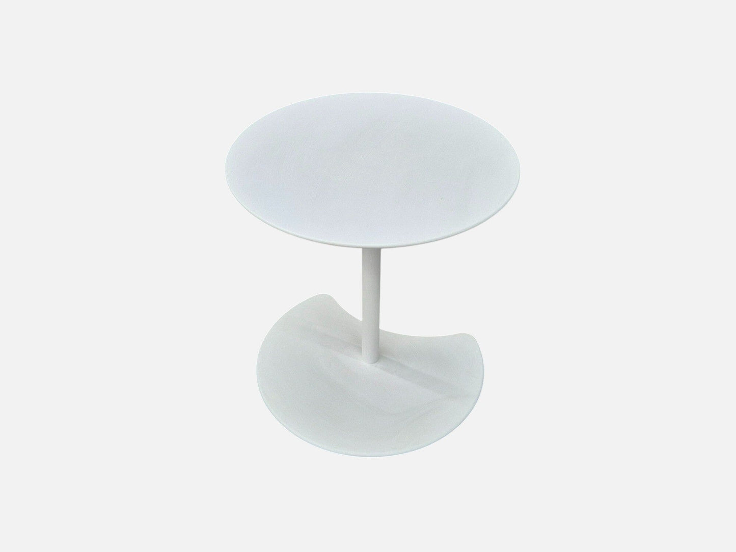 Drops Side Table in White Outdoor Furniture Tribu 