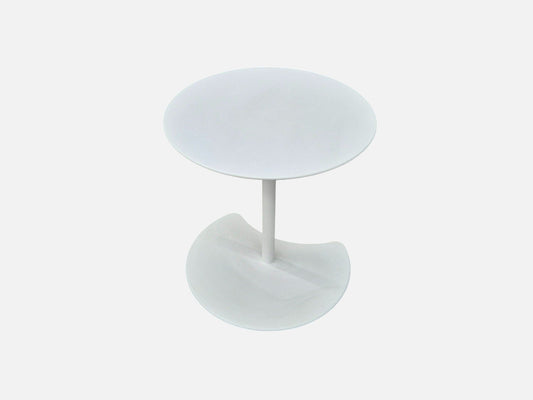 Drops Side Table in White Outdoor Furniture Tribu 