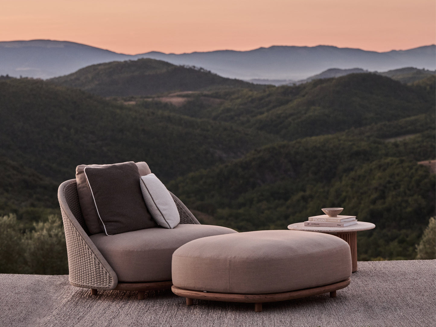 Elio Ottoman Outdoor Furniture Tribu 