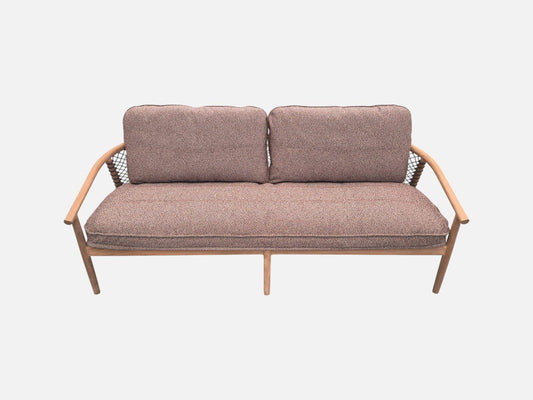 Forrest 3 Seater Sofa in Speckle Red (Alu Base) Outdoor Furniture Kett 
