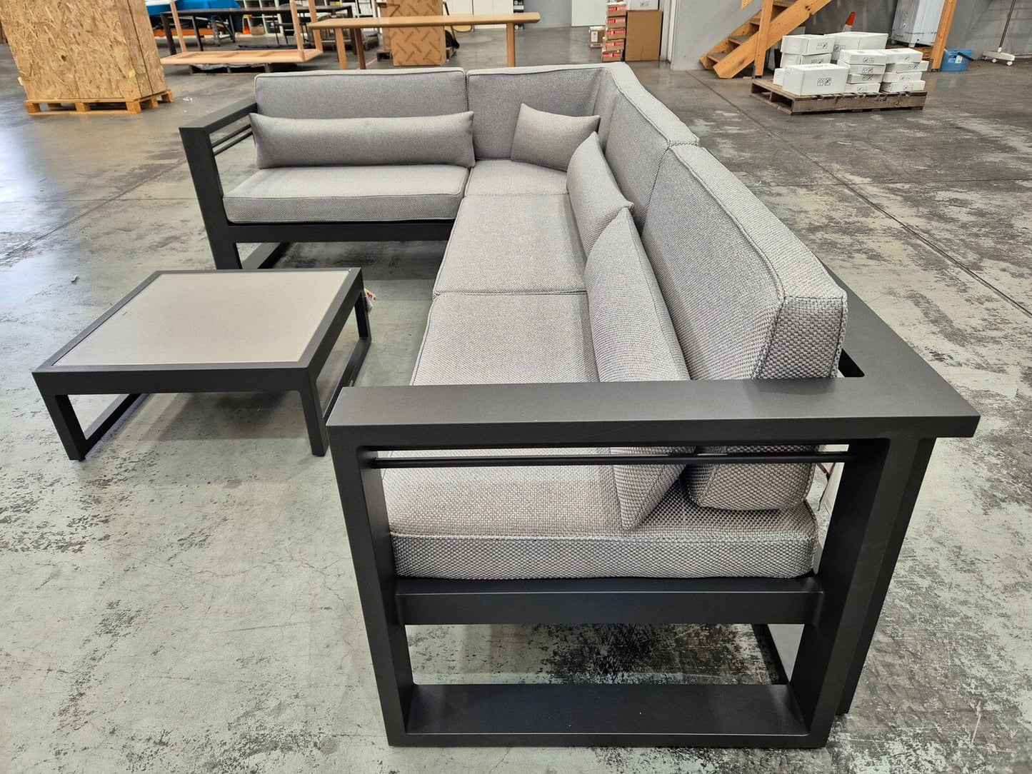 Fuse Modular Sofa in Lava Indoor Furniture Manutti 